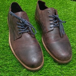 Cole Haan Mens Oxford C11065 Burgundy Dress Shoe Mens Size 12 Gently Worn